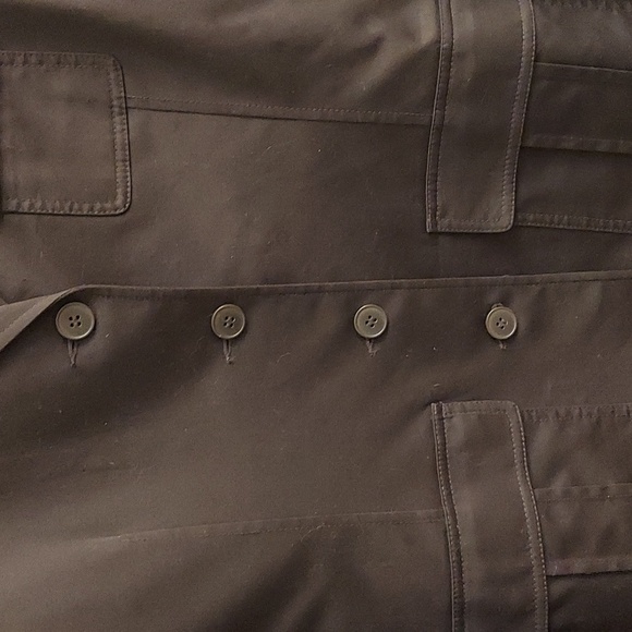 HENNES Made for H&M Four-Button Dark Olive Green Military Style Lined Bl… - Picture 4 of 11